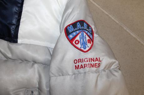 Zimna bunda + čiapka, original marines,122