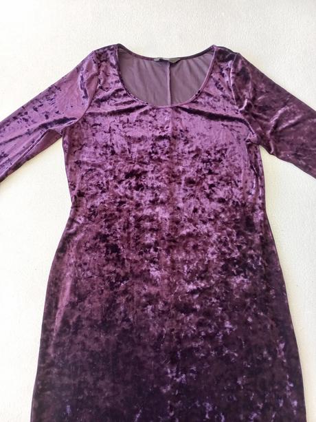 Zamatové šaty, f&f,40