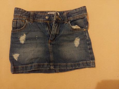 Mini sukňa riflová, terranova,104