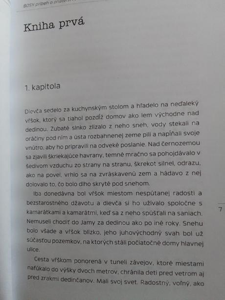 Kniha bosy,