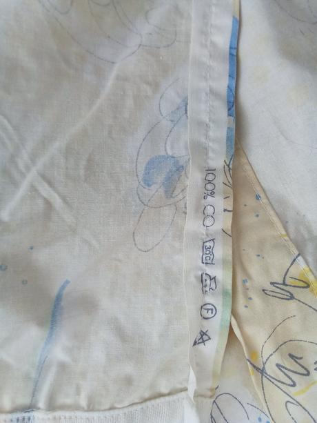 Závesy 2ks s kvetinovým vzorom, 