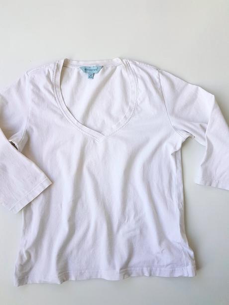 Tričko s v výstrihom, atmosphere,m