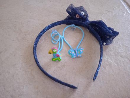Čelenka+sponky,