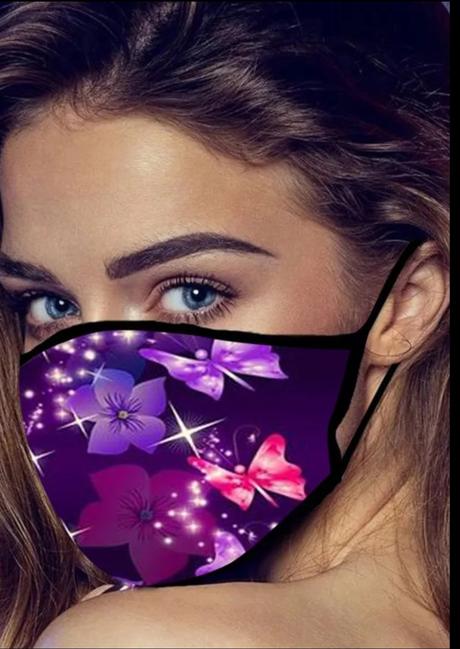 Prekrásne štýlové rúška,