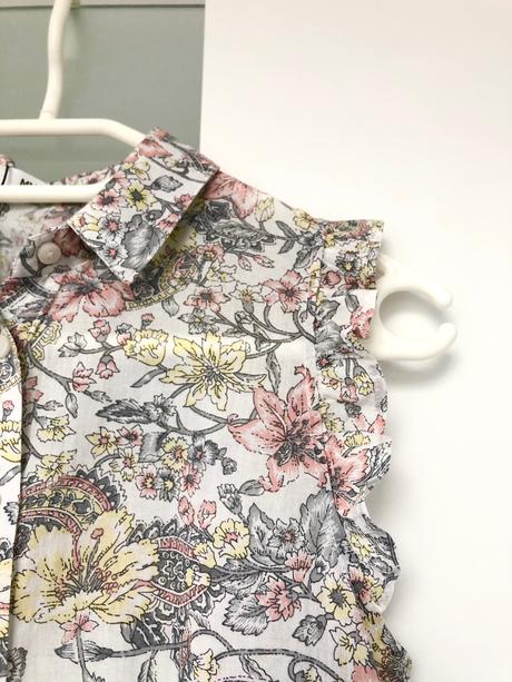 Kvetinkova bluzka, mango,s