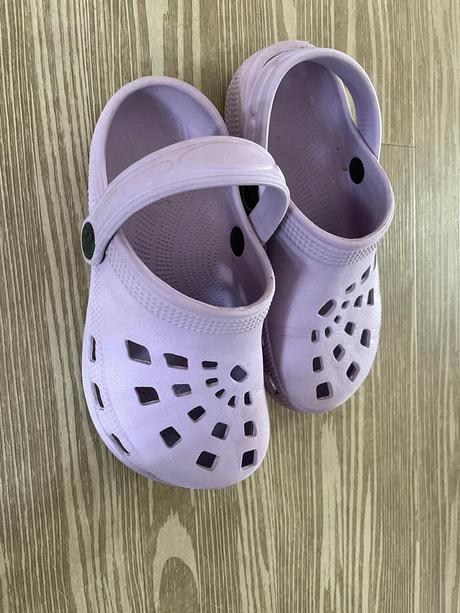Detské šlapky typu crocs, 29