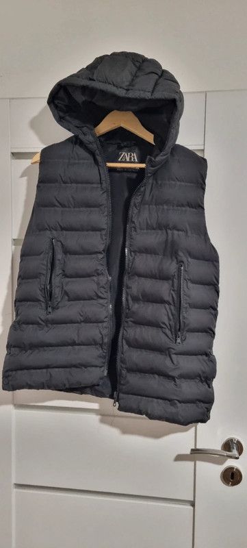 Zara dámska,dievčenská zateplená vesta s-m, zara,s
