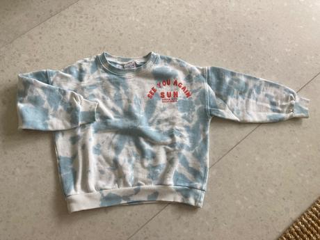 Batikovaná mikinka, zara,104
