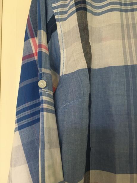 Károvaná košeľa h&m (34), h&m,34