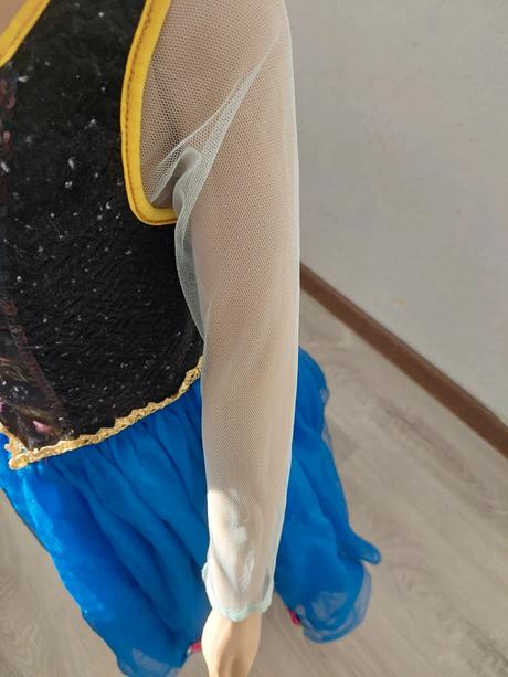 Anna frozen licenčný karnevalový kostým 110-116,