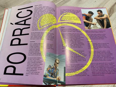 Beverly hills 90210 retro stará kniha ročenka 1994,