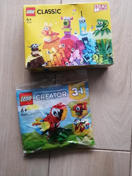 Lego 11017 a 30581 cena za kus,