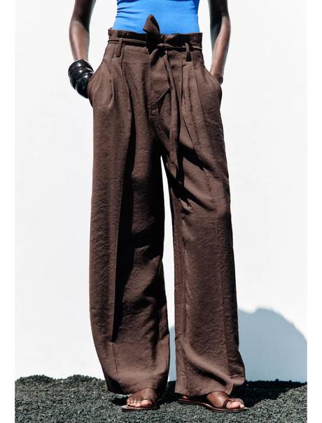 Hnede nohavice, zara,40