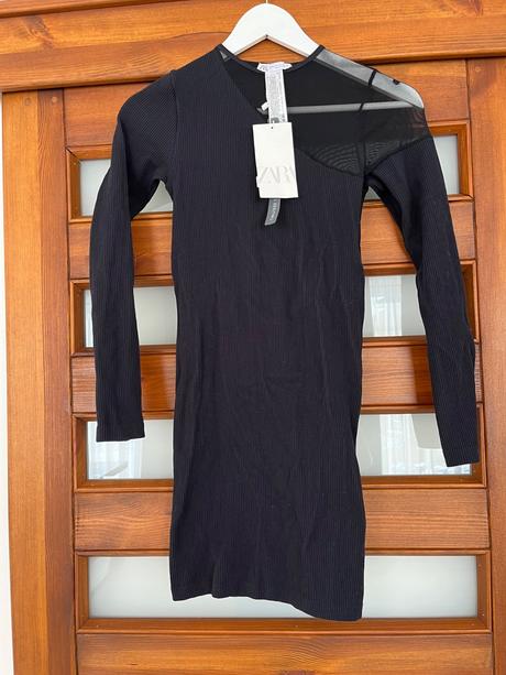 Čierne šaty, zara,s