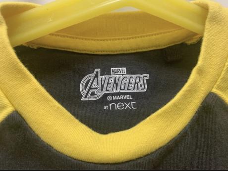 Detské tričko s dlhým rukávom ironman, next,104