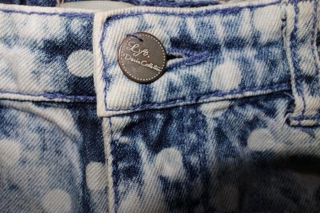 Bodkované šortky 7-8 rokov, 128