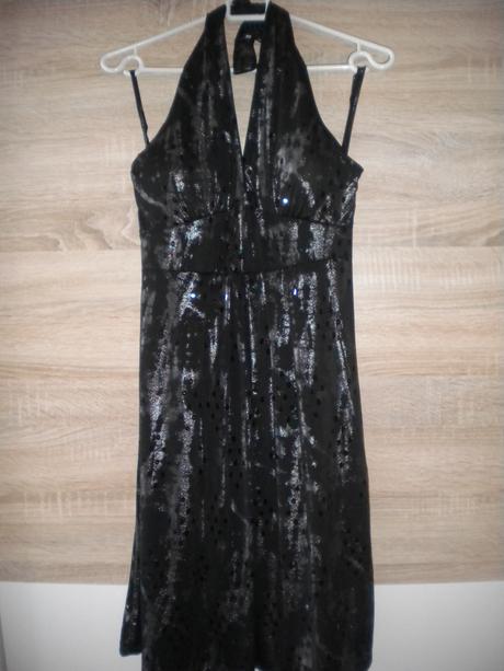 Spoločenské šaty s flitrami, m