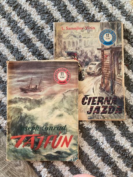 Tajfún a čierna jazda -vyd.1957,