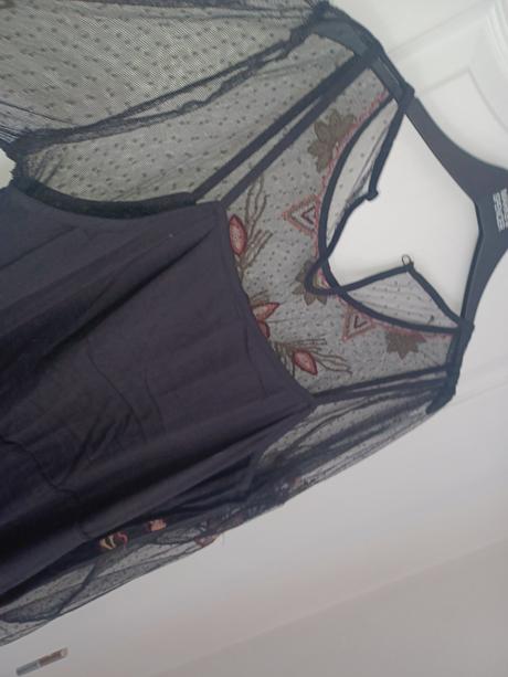 Cream transparentné saty l/xl pc 149eur, xl