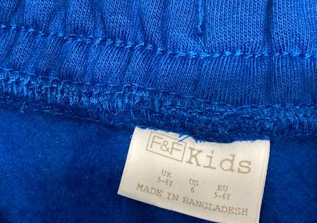 Tepláky veľ. 116, f&f,116