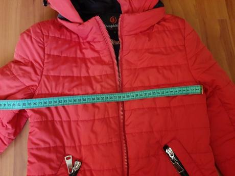 Dievčenská jesenná vetrovka, s