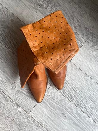 Tamaris kozene kovbojky letne 40 / letne cizmy, tamaris,40