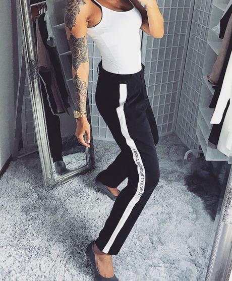 Štýlové nohavice, s