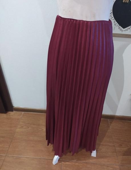 Plisovana sukňa, s