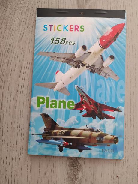 Nálepky lietadlá, 