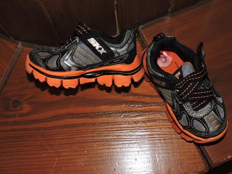 Skechers šedo oranžove tenisky, skechers,22