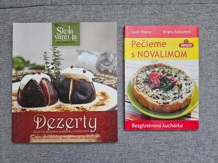 Kuchárske knihy - bezlepkové, sladké, 