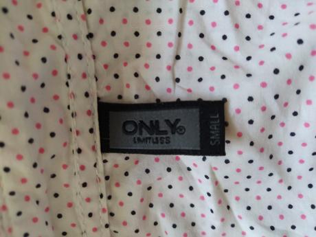 Bodkovana blúzka., only,s