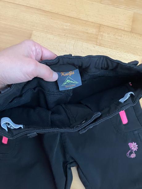 Zateolené softshellové nohavice, kugo,116