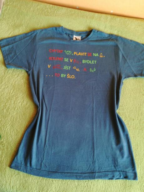 Tričko s rybkou s, s