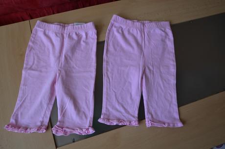 Ružové trištvrťáky - 2 ks , 92