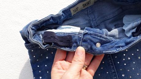 Flitrova minisukna, denim co,116