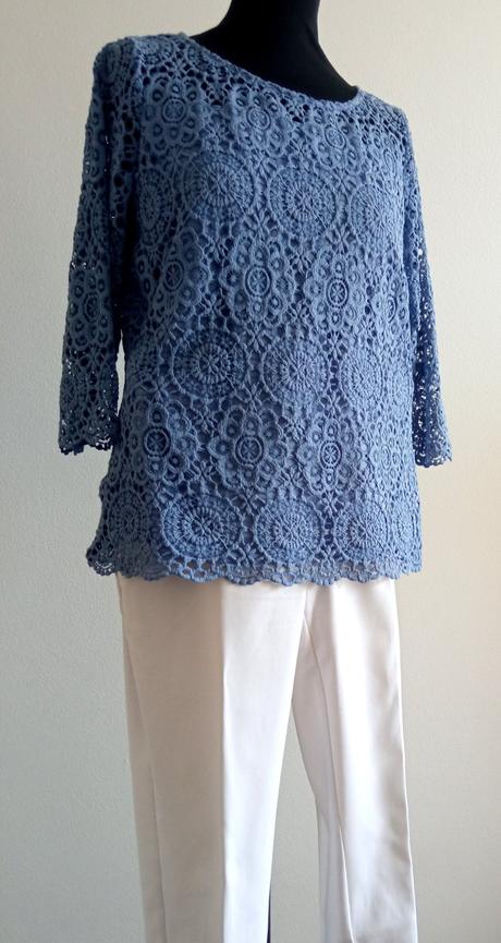 Čipkovaný top, bonmarché,42