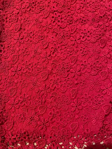 Cipkovane spolocenske saty, h&m,128