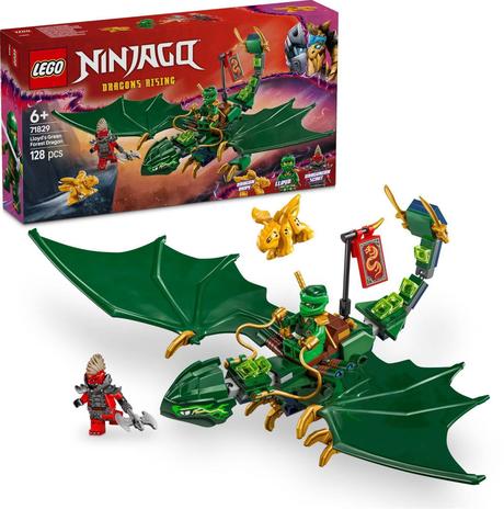 Lego ninjago "lloydov zelený lesný drak",