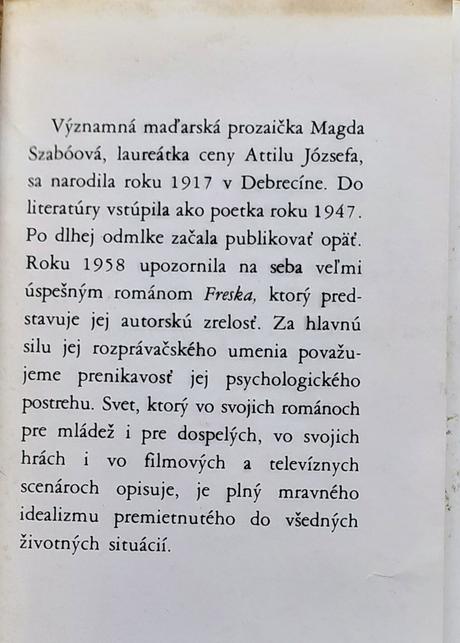 Narodeniny, čajka, magda szabóová, preložila nora,