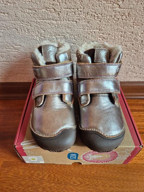 Barefoot zimné topánky, d.d.step,31