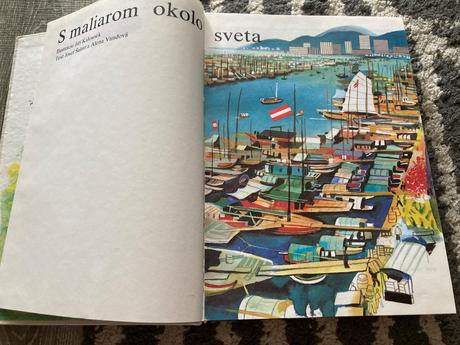 S maliarom okolo sveta prvé vydanie 1989,