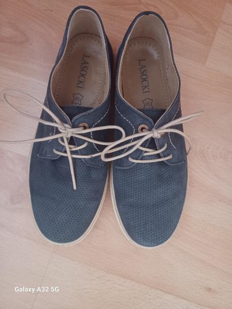 Kožené poltopánky lasocki, lasocki,37