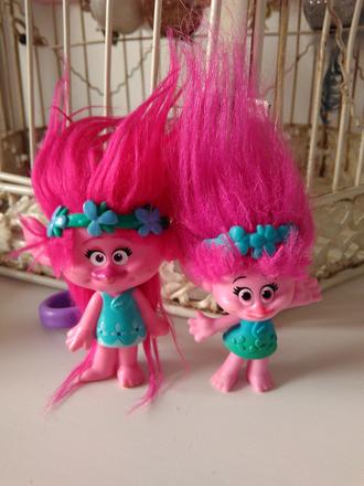 Trollovia princezná poppy 2 kusy,