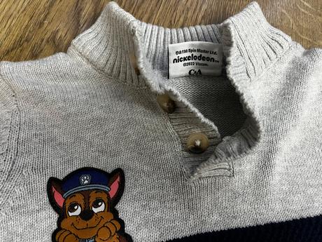 Sveter paw patrol, c&a,116