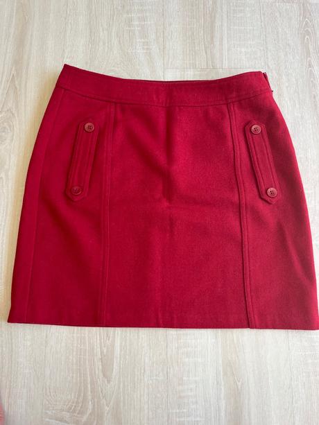 Cervena sukna - na zimu, tom tailor,36
