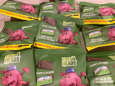 Sklenené guličky z lidla fresh heads, 