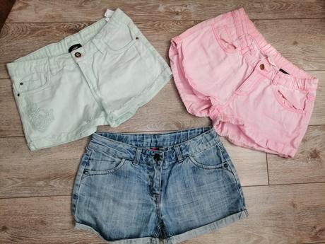Kraťasy 1+1+1, h&m,152