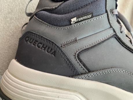 Topánky zimné koženné, quechua,41