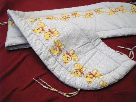 Mantinel do postieľky, šírka (cm): 30,dĺžka (cm): 170